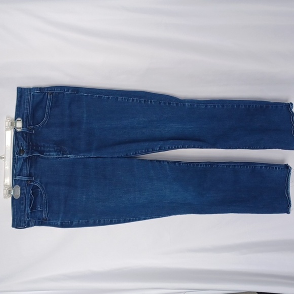 NYDJ Denim - NYDJ Marilyn Straight Jeans, Stretch, Sz 12 Short, LiftxTuck, 17.5" Waist